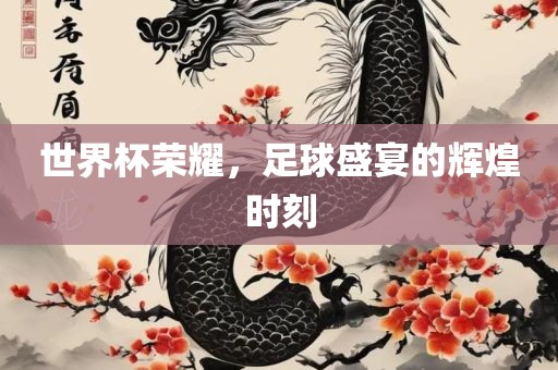 世界杯荣耀，足球盛宴的辉煌时刻