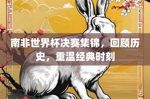 南非世界杯决赛集锦，回顾历史，重温经典时刻