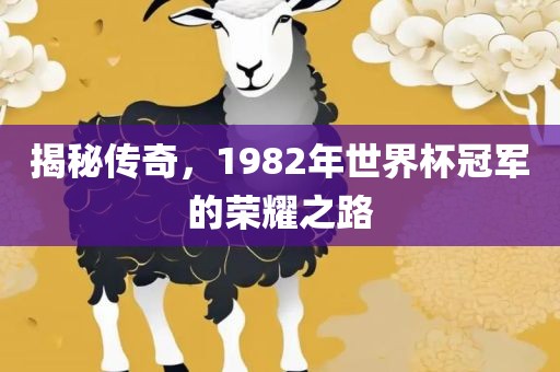 揭秘传奇，1982年世界杯冠军的荣耀之路