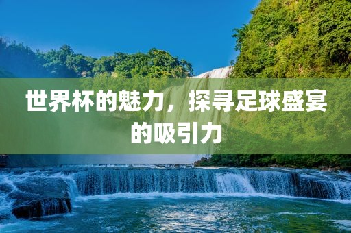 世眉山市正发家政服务有限公司界杯的魅力，探寻足球盛宴的吸引力