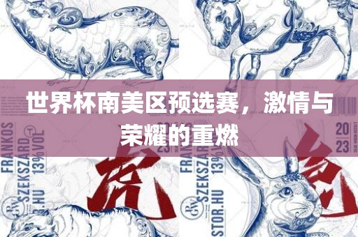 世界杯南美区预选赛，激情与荣耀的重燃