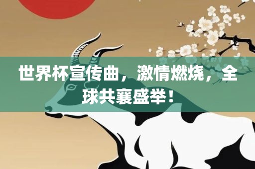 世界杯宣传曲，激情燃烧，全球共襄盛举！