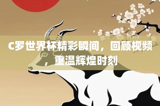 C罗世界杯精彩瞬间，回顾视频，重温辉煌时刻