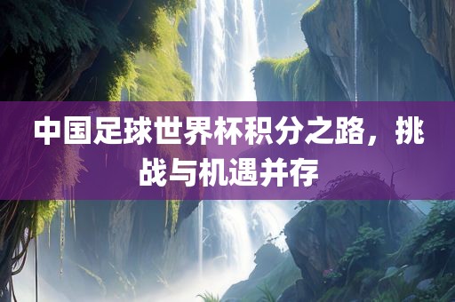 中国足球世界杯积分之路，挑战与机遇并存眉山市正发家政服务有限公司
