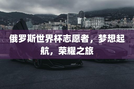 俄罗斯世界杯志愿者，梦想起航，荣耀之旅