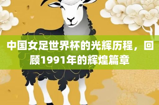 中国女足世界杯的光辉历程，回顾1991年的辉煌篇章