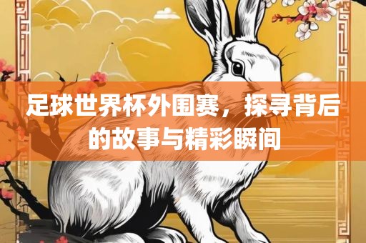 足球世界杯外围赛，探寻背后的故事与精彩瞬间