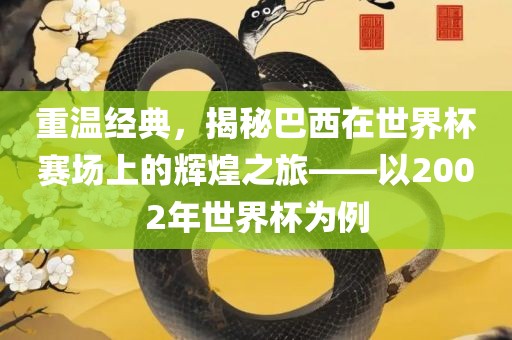 重温经典，揭秘巴西在世界杯赛场上的辉煌之旅——以2002年世界杯为例