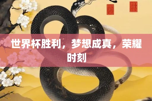 世界杯胜利，梦想成真，荣耀时刻眉山市正发家政服务有限公司