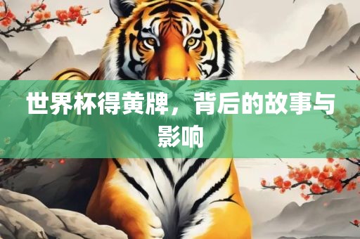 世界杯得黄牌，背后的故事与影响