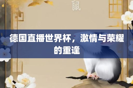 德国直播世界杯，激情与荣耀的重逢眉山市正发家政服务有限公司