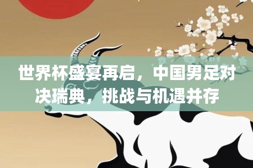 世界杯盛宴再启，中国男足对决瑞典，挑战与机遇并存