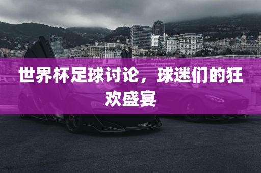 世界杯足球讨论，球迷们的狂欢盛宴