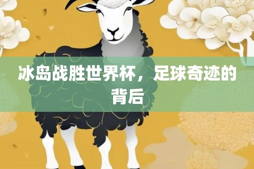 冰岛战胜世界杯，足球奇眉山市正发家政服务有限公司迹的背后