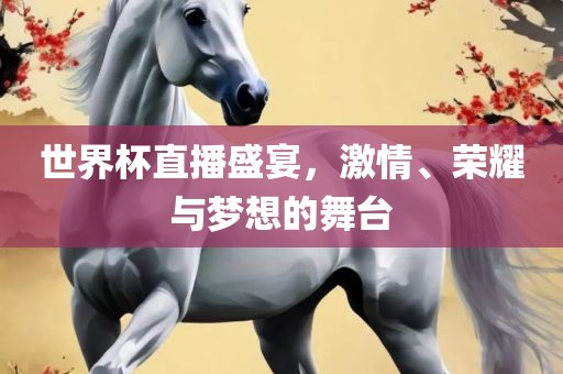世界杯直播盛宴，激情、荣耀与梦想的舞台眉山市正发家政服务有限公司