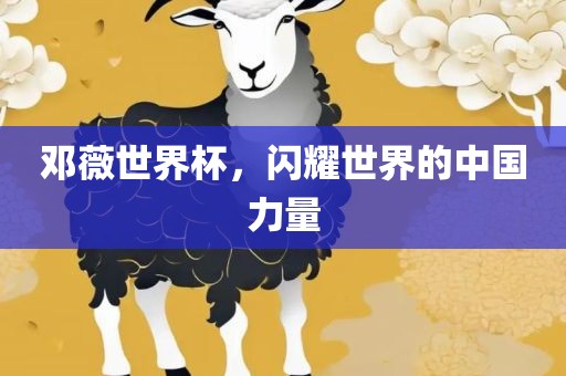 邓薇世界杯，闪耀世界的中国力量